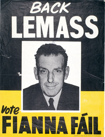 Fianna Fáil 1961 Election Poster