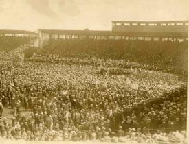 De Valera’s first USA tour, Fenway Park, Boston 29th June 1919